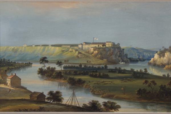 historic image of Fort Snelling, Minnesota 